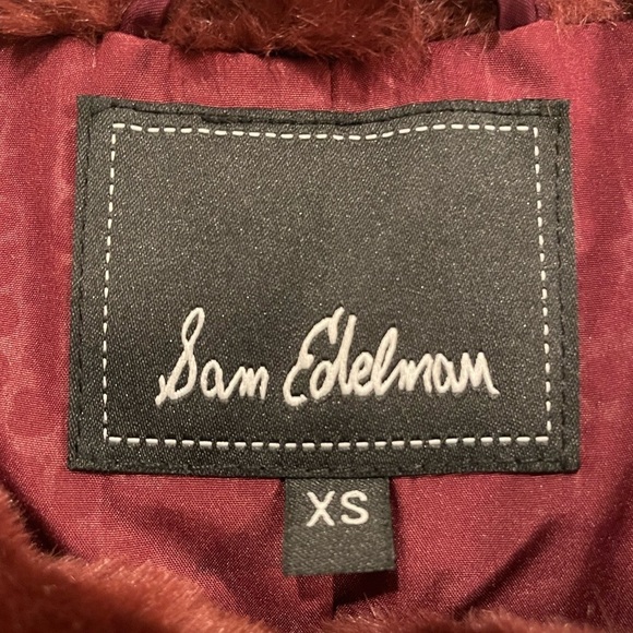 EUC Sam Edelman mid length faux fur coat, XS - Picture 2 of 7